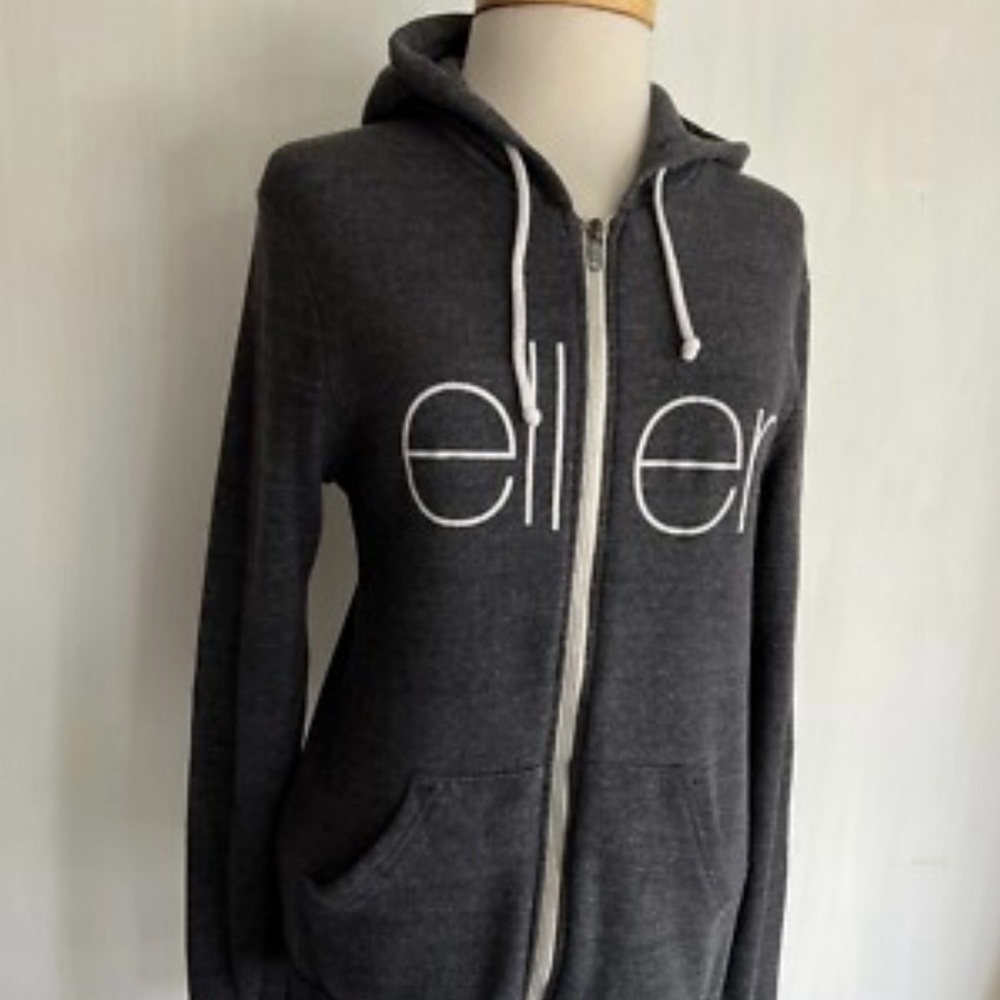 Ellery Women's Gray Zip-Up Hoodie